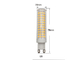 15W 136 perla a lâmpada pequena ajustável do milho da fonte luminosa da luz da espiga de milho de 2835 diodos emissores de luz